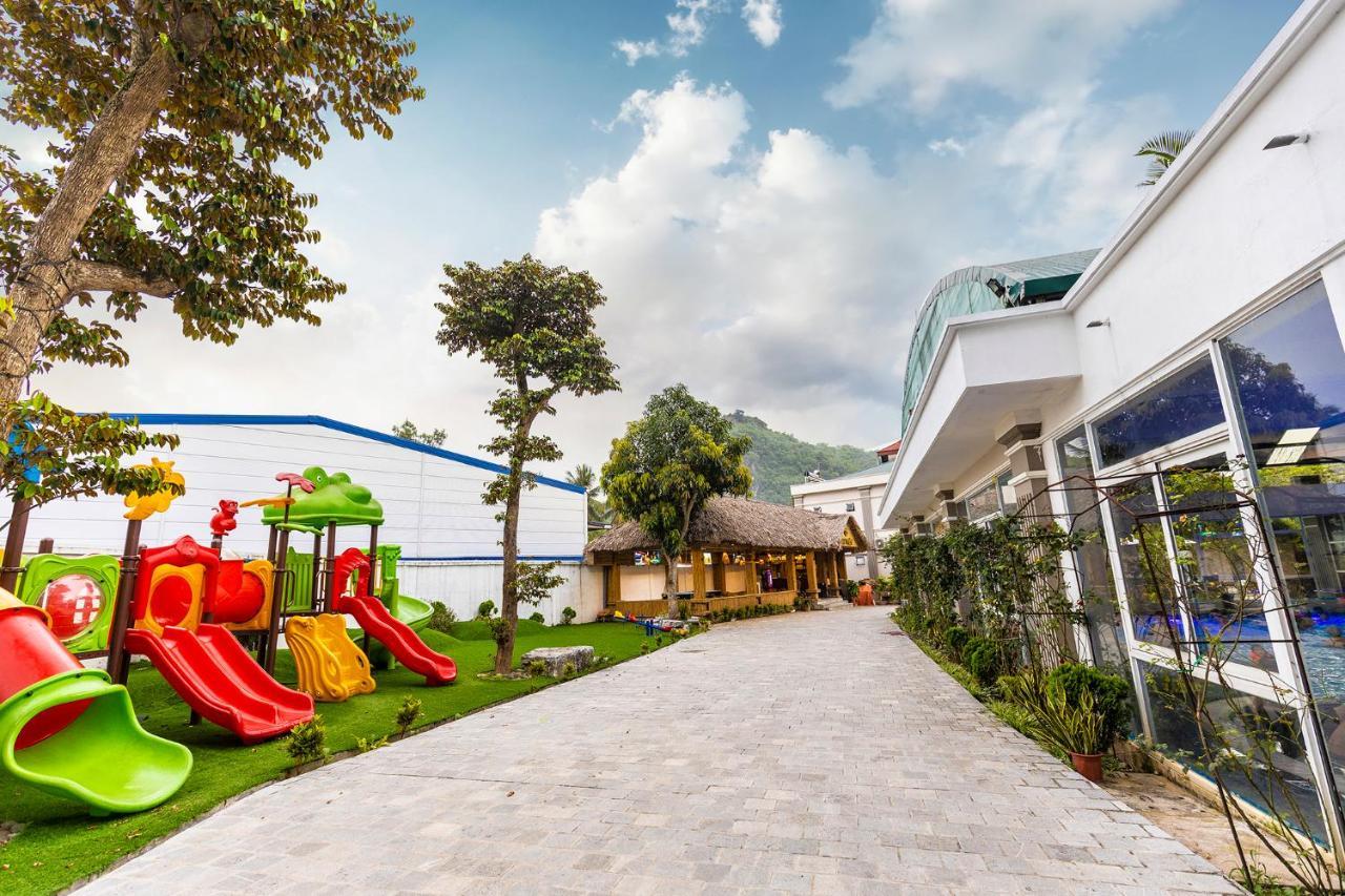 Hoa Vien Hotel - Suoi Khoang Kim Boi Hòa Bình Zewnętrze zdjęcie