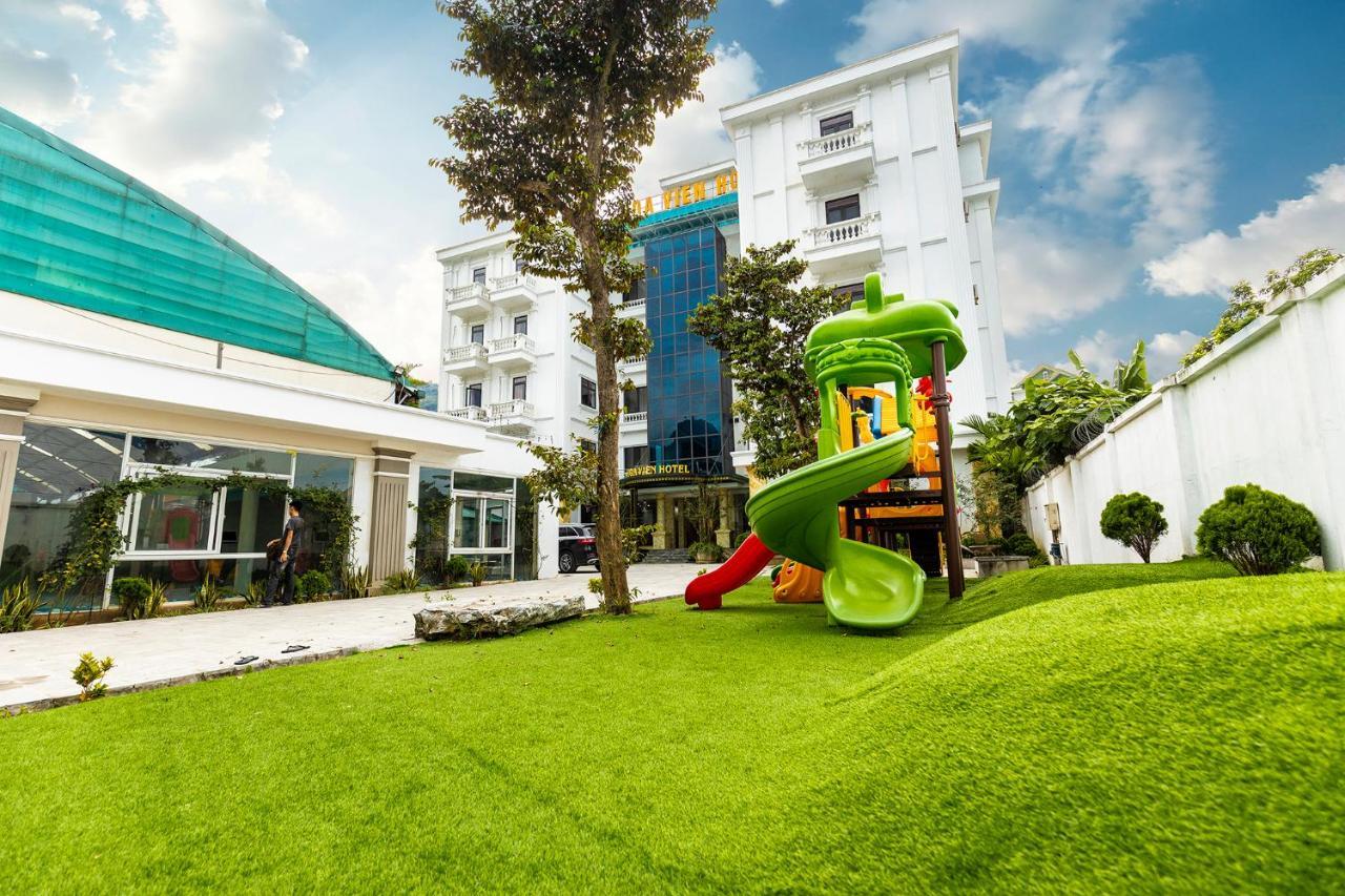 Hoa Vien Hotel - Suoi Khoang Kim Boi Hòa Bình Zewnętrze zdjęcie