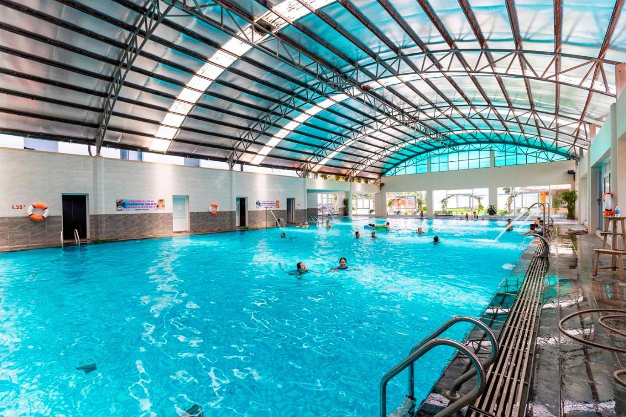 Hoa Vien Hotel - Suoi Khoang Kim Boi Hòa Bình Zewnętrze zdjęcie
