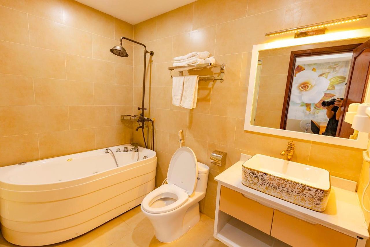 Hoa Vien Hotel - Suoi Khoang Kim Boi Hòa Bình Zewnętrze zdjęcie