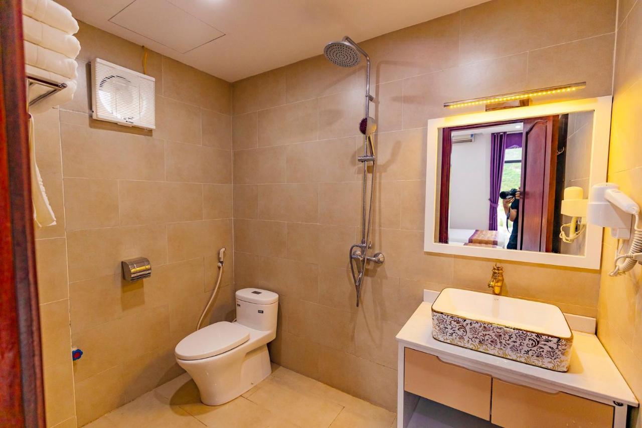 Hoa Vien Hotel - Suoi Khoang Kim Boi Hòa Bình Zewnętrze zdjęcie