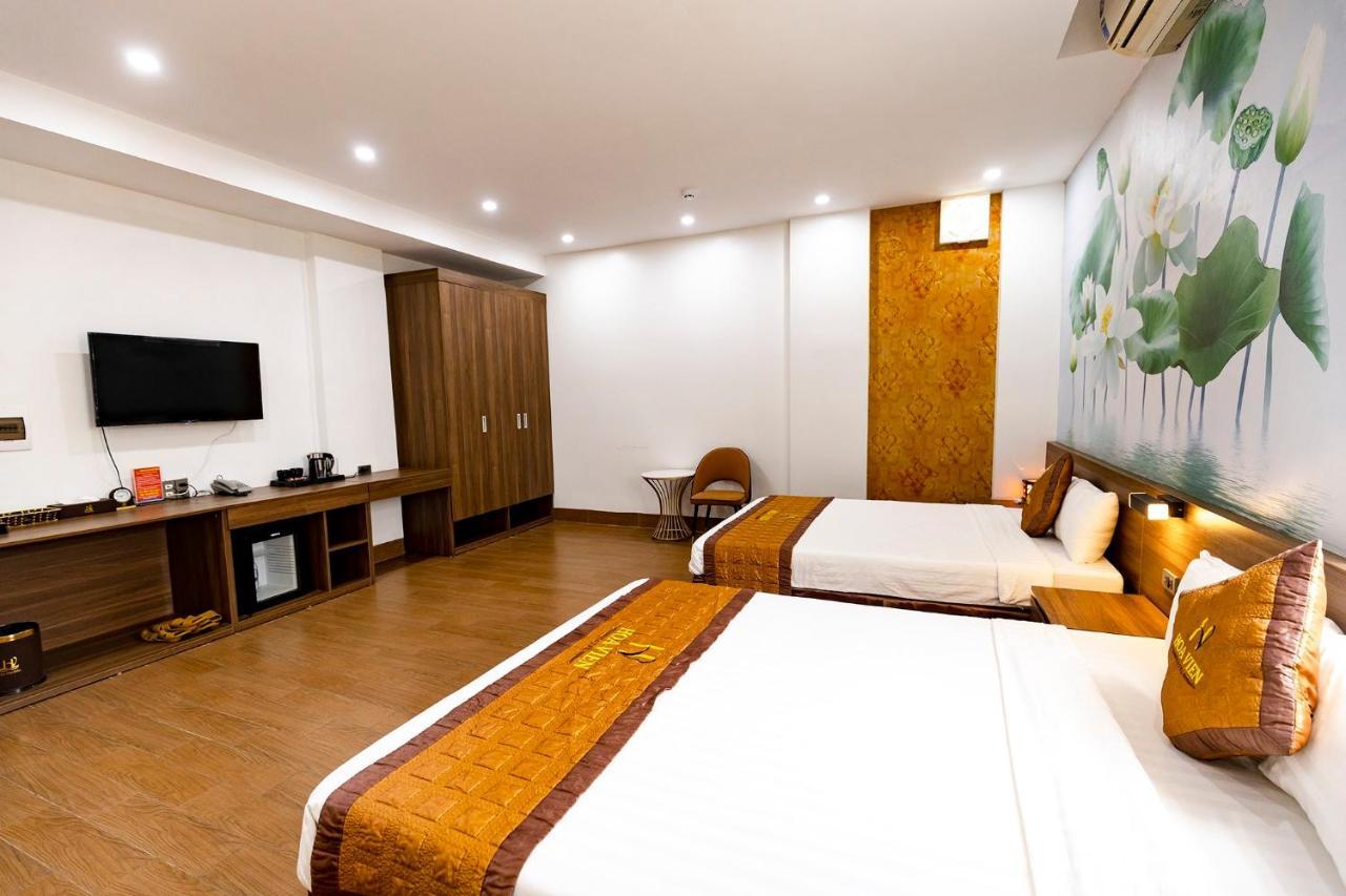 Hoa Vien Hotel - Suoi Khoang Kim Boi Hòa Bình Zewnętrze zdjęcie