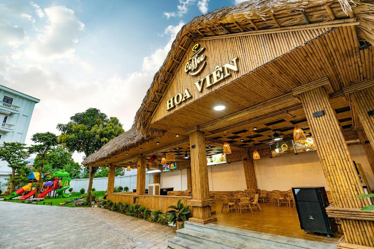 Hoa Vien Hotel - Suoi Khoang Kim Boi Hòa Bình Zewnętrze zdjęcie